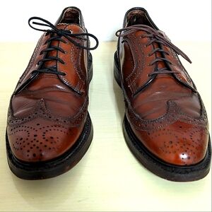 Biltrite by Imperial 8D wingtip brown leather cap‎ toe lace up classic Oxfords